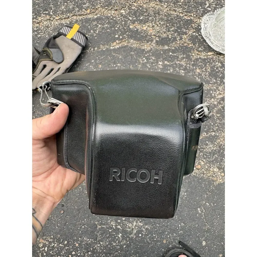 Ricoh KR 5 Super 35mm SLR Film Camera with 50mm f2 Lens Tested Lots of EXTRAS